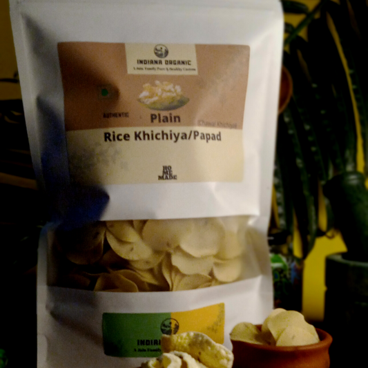 Rice Papad kichiya, Chawal khichiya, (MACHINE MADE) - Small size