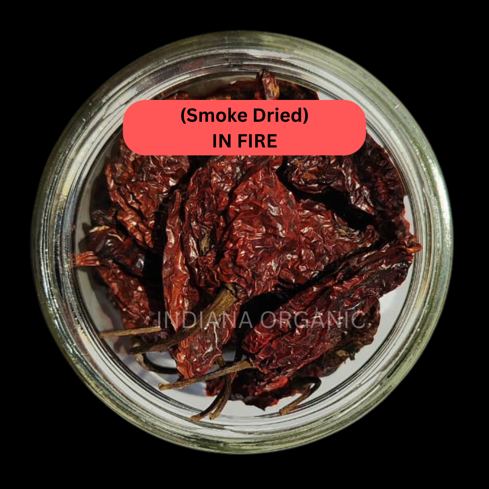 Bhut Jolokia Chilli Whole 25 Grams | Ghost Pepper | Naga Chili | King Chillies | Raja Mirchi