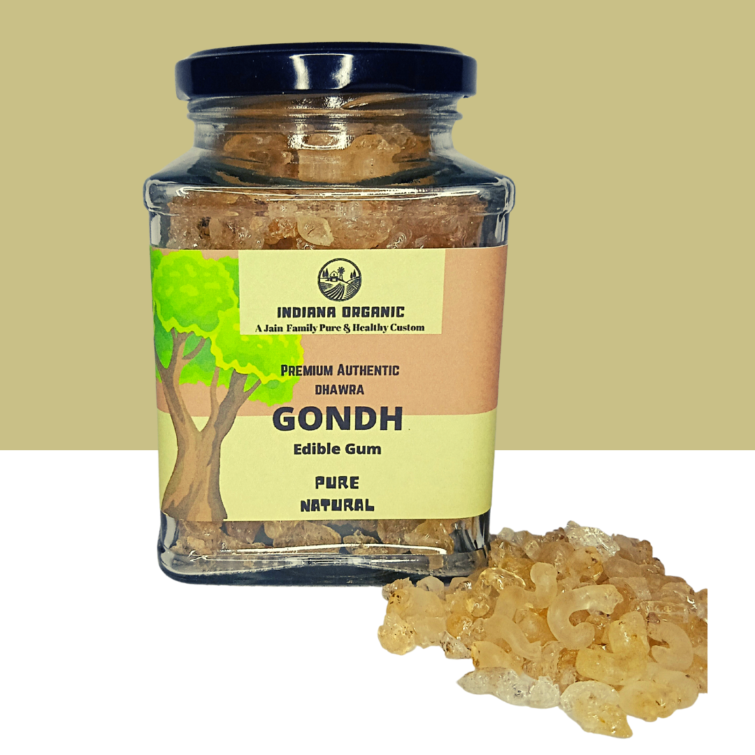 Dhwada gond, edible gum (Gum ghatti) Pure natural form