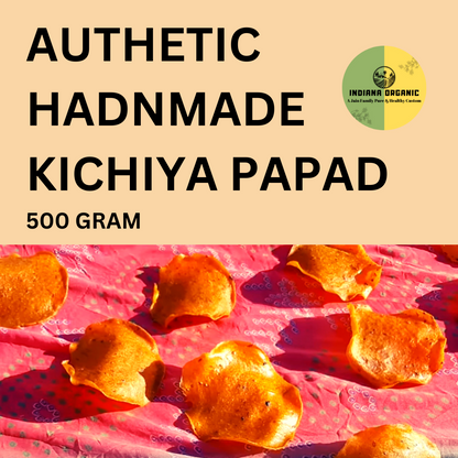 Rice kichiya papad, Authentic handmade traditionally, (चावल खिचिया पापड़)