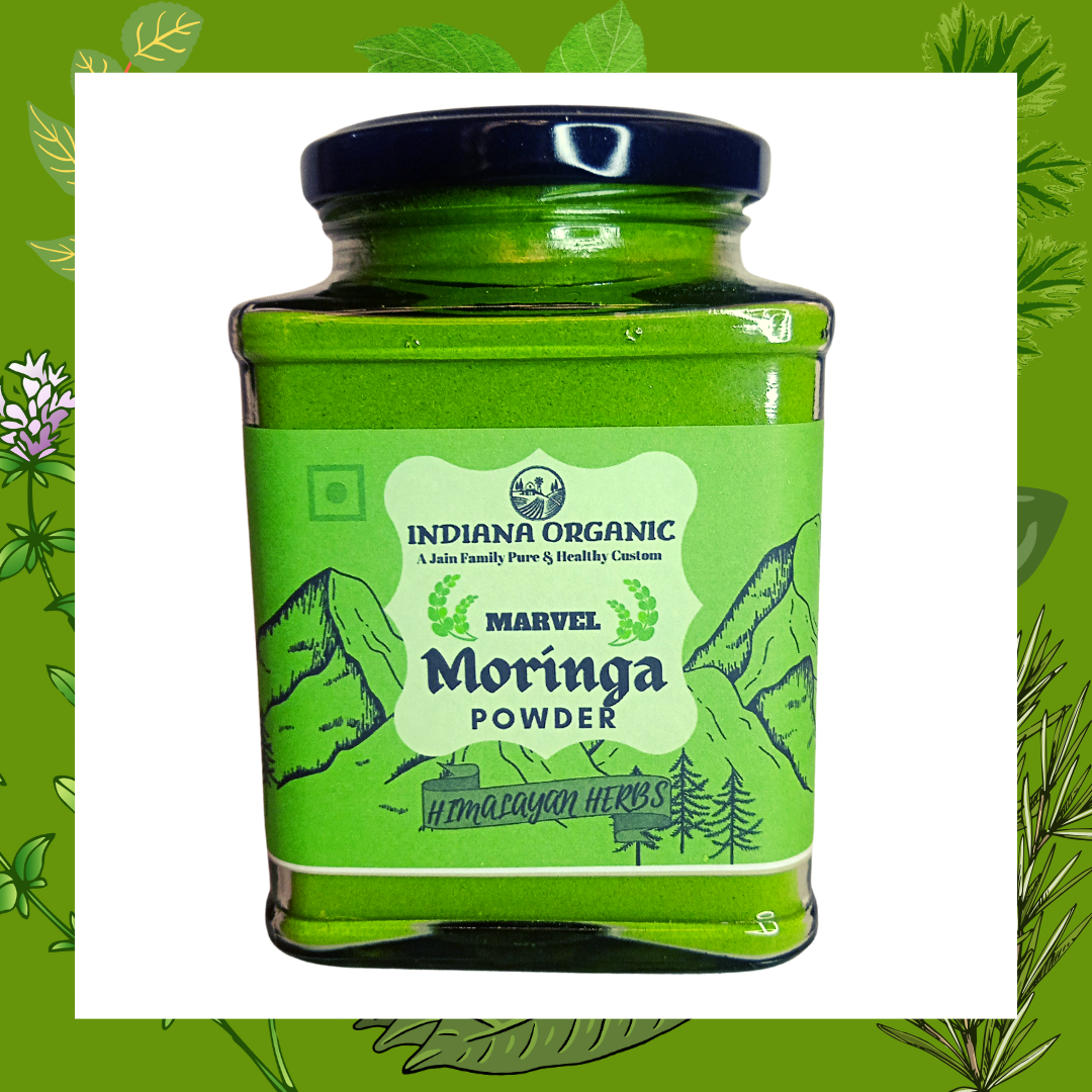 Moringa leaf powder, Healthy super foor – INDIANA ORGANIC