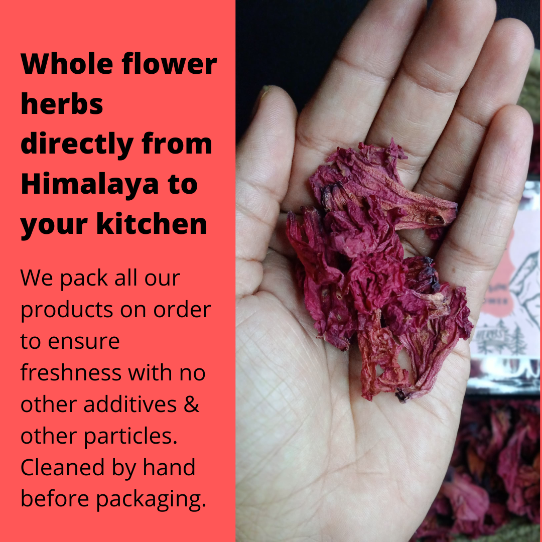 Rhododendron Flower Tea | Whole Leaf Buransh Flower