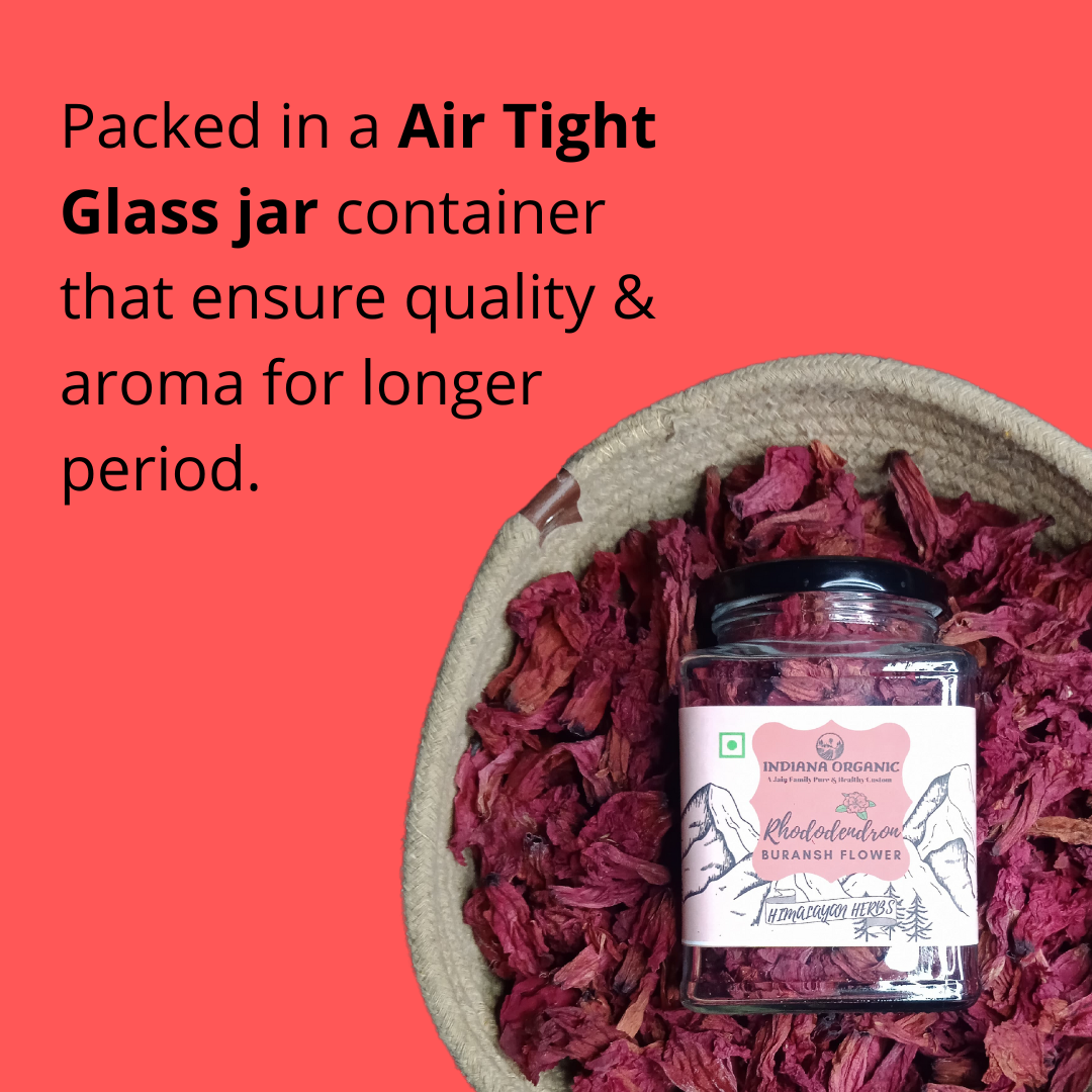 Rhododendron Flower Tea | Whole Leaf Buransh Flower