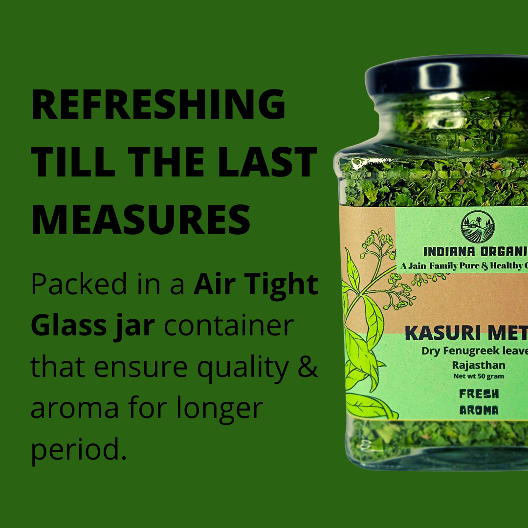Kasuri methi leaves - 2024 harvest