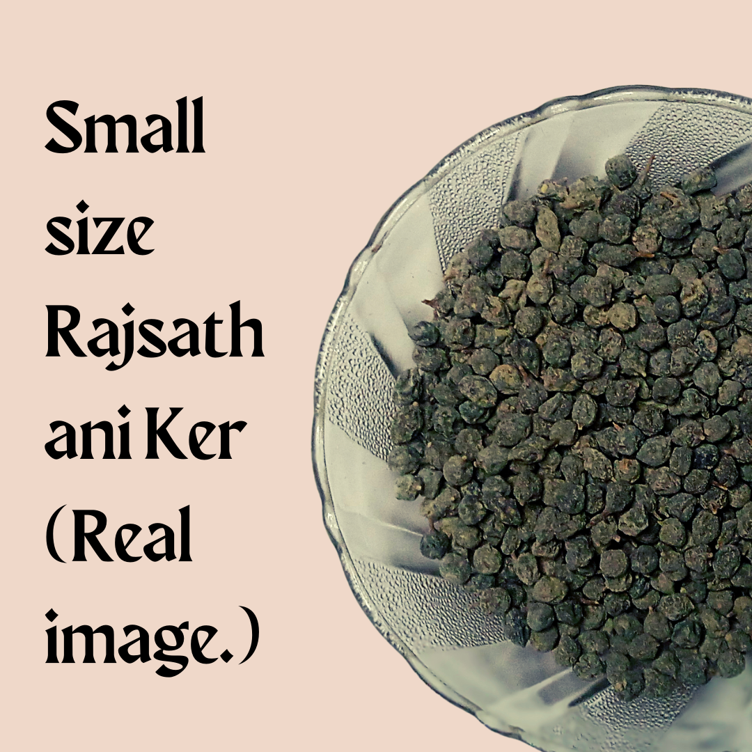 Dry Ker vegetable for ker sangri panchkutta,