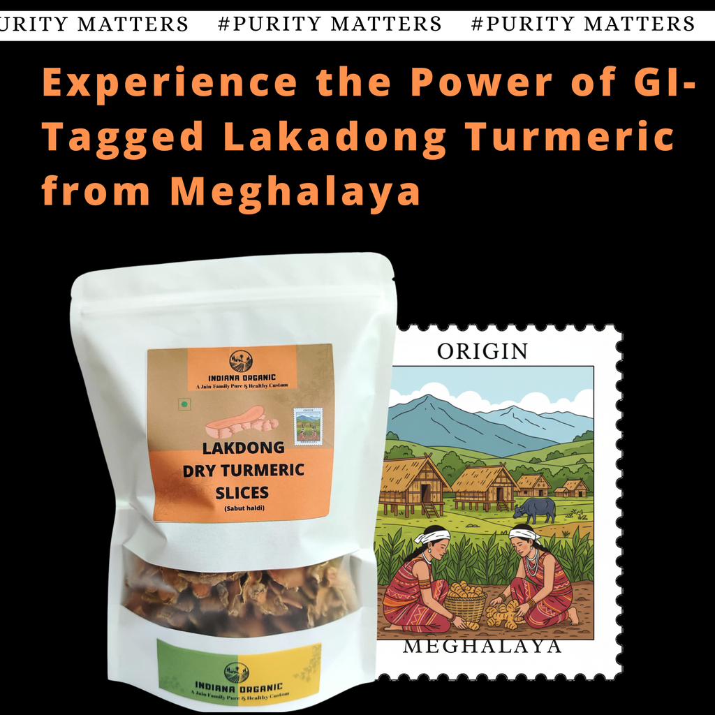 Lakadong Dry Turmeric Slices | GI-Tagged Meghalaya Lakadong Haldi
