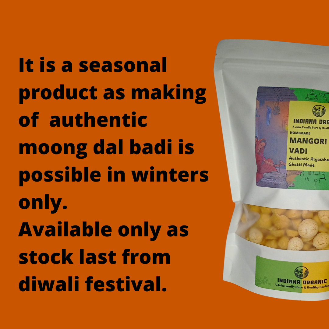 Moong dal badi authentic - OCT 2025 Fresh