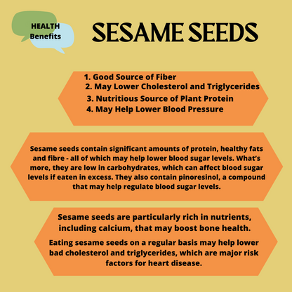 Sesame seeds, Til White