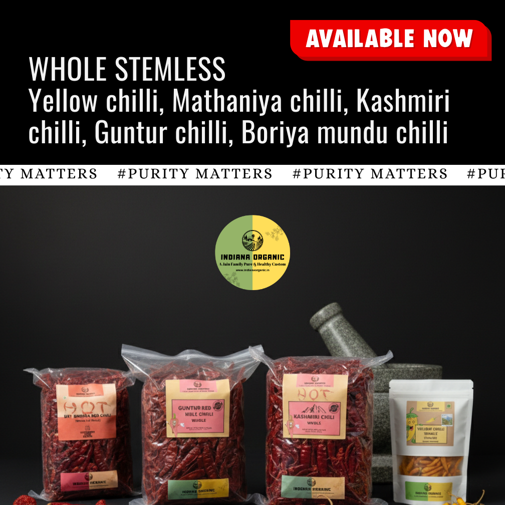 Yellow chilli whole, lakhori almora chilli