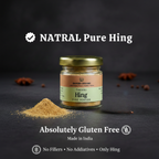 Pure Asafoetida Powder | Gluten free pure powder hing | No wheat or maida mix