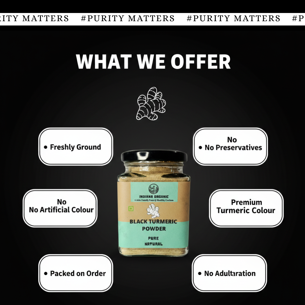 Black Turmeric Powder, Kaali haldi