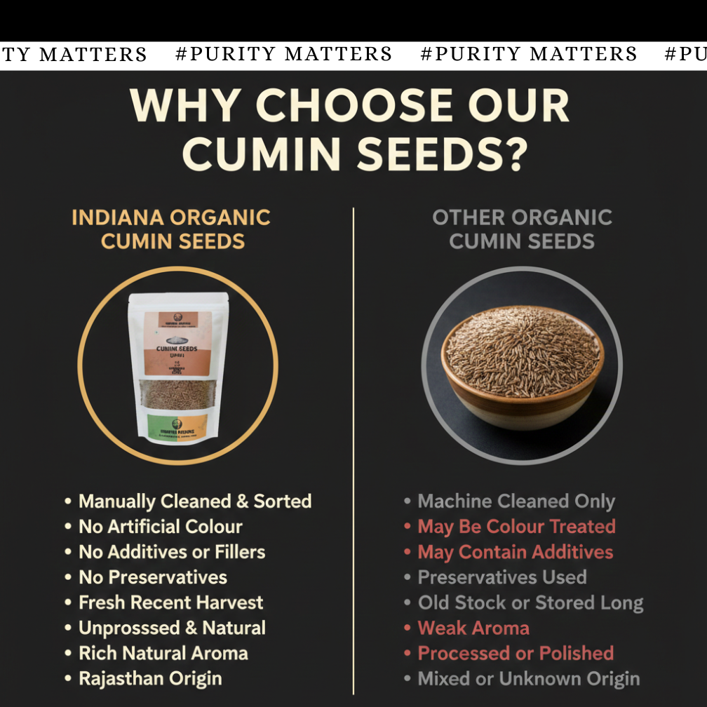 Cumin Seeds (Jeera) Whole | Manually Cleaned Rajasthan Jeera – INDIANA ...