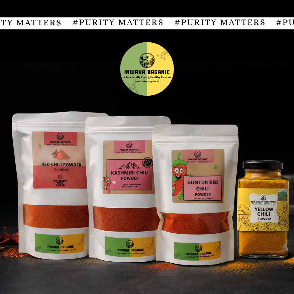 Yellow chilli powder, lakhori almora chilli powder