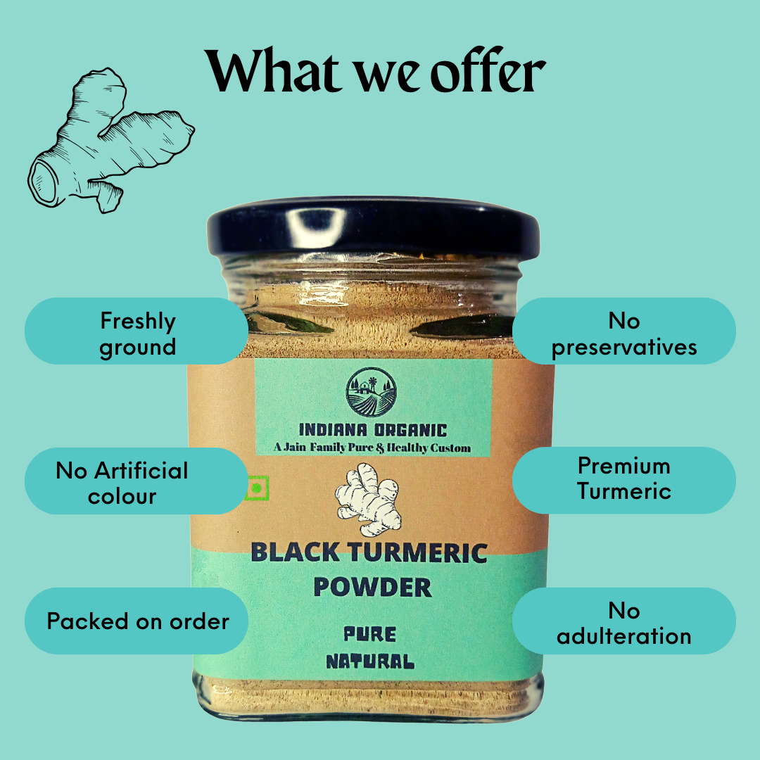 Black Turmeric Powder, Kaali haldi