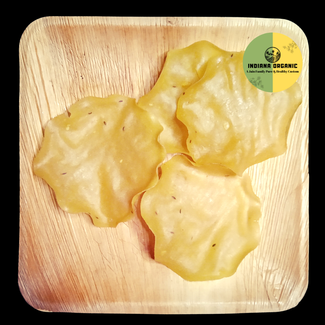 Rice kichiya papad, Authentic handmade traditionally, (चावल खिचिया पापड़)