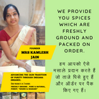 Dry kachri chutney powder