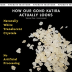 Gond katira | tragacanth Crystals | 100% Natural | badam Pisin Almond