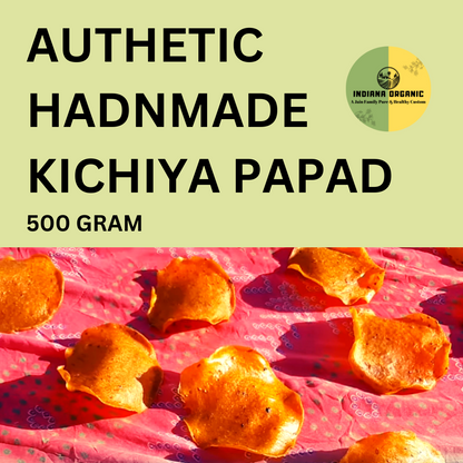 Wheat khichiya papad, Authentic handmade traditionally, (गेहूँ खिचिया पापड़)