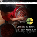 Guntur Red Chilli Whole Sabut Stemless
