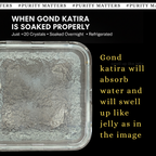 Gond katira | tragacanth Crystals | 100% Natural | badam Pisin Almond