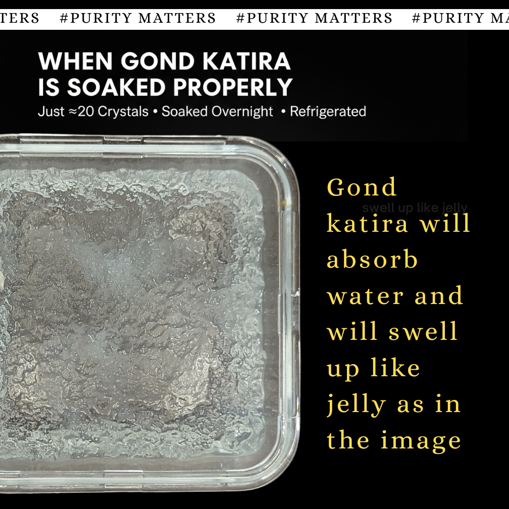 Gond katira | tragacanth Crystals | 100% Natural | badam Pisin Almond