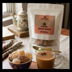 Authentic Khand Dhaga Mishri (Brown Rock Sugar with Thread)