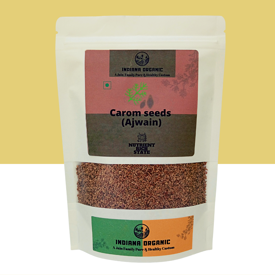 Carom seeds whole, ajwain sabut.