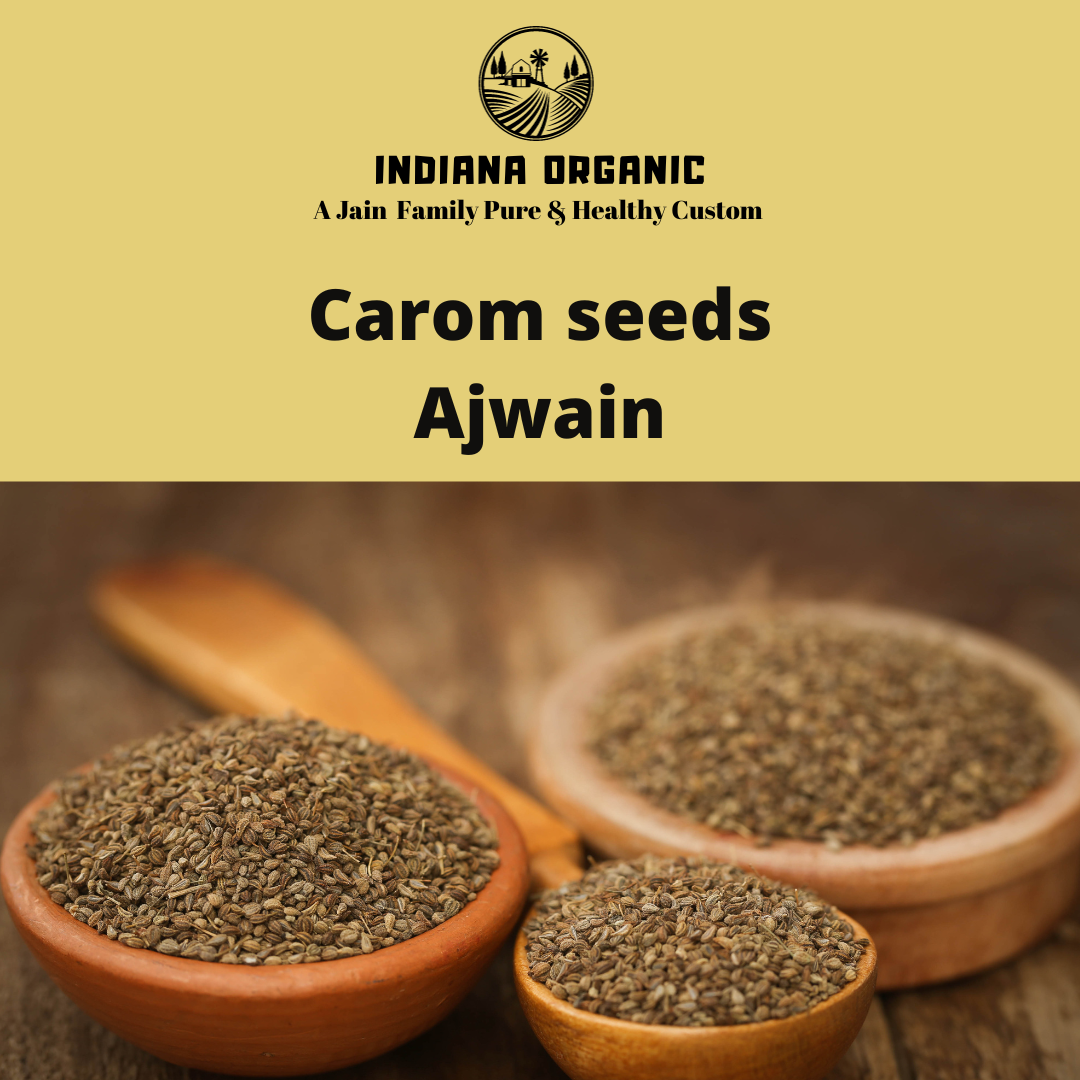 Carom seeds whole, ajwain sabut.