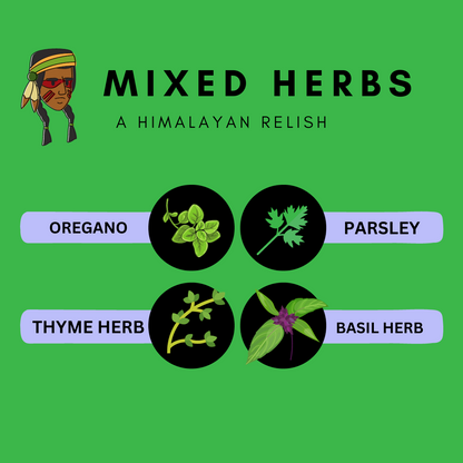 Mixed Herbs seasoning - A Himalayan Relish