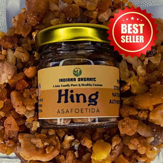 Buy Indiana Organic Asafoetida Resin Gluten Free Pure Whole Hing INDIANA ORGANIC