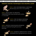 Premium Dhawra Gond (Dhawda Gond) – Natural Edible Gum for Gond Laddoo & Panjiri