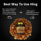 Asafoetida Gluten free pure whole hing | Raw resin crystal Hing | Perungaayam  | Kāyaṃ - INDIANA ORGANIC