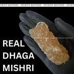 Authentic Khand Dhaga Mishri (Brown Rock Sugar with Thread)