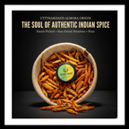 Yellow chilli powder, lakhori almora chilli powder