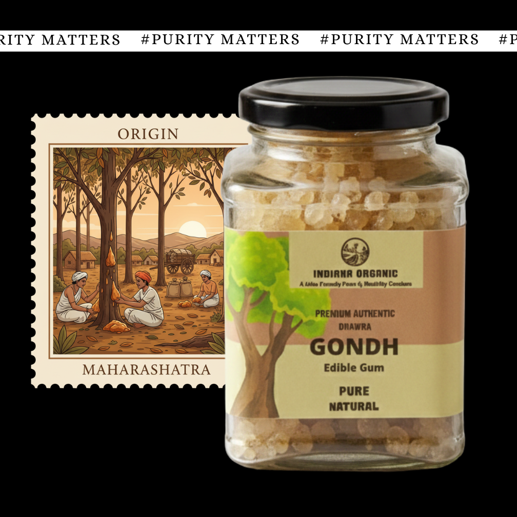 Premium Dhawra Gond (Dhawda Gond) – Natural Edible Gum for Gond Laddoo & Panjiri