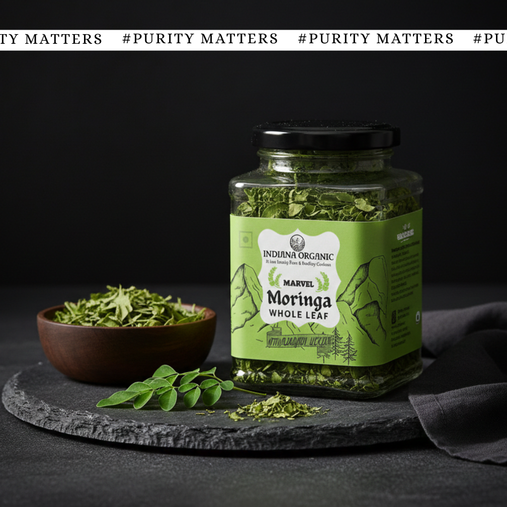 Premium Moringa Whole Leaf (Sabut Patta)