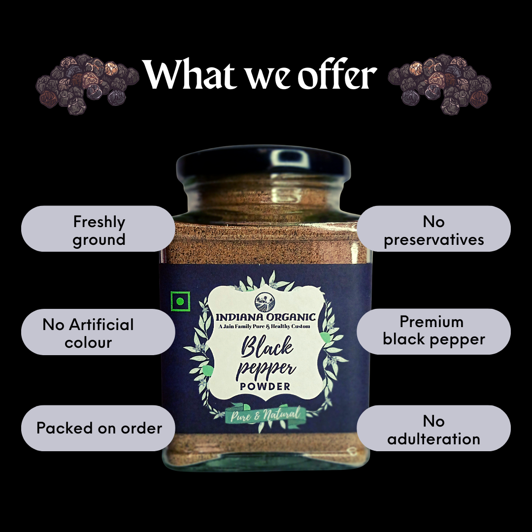 Black Pepper Powder, Kali mirch powder