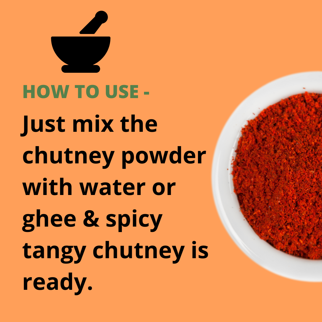 Dry Hing Peanut chutney powder