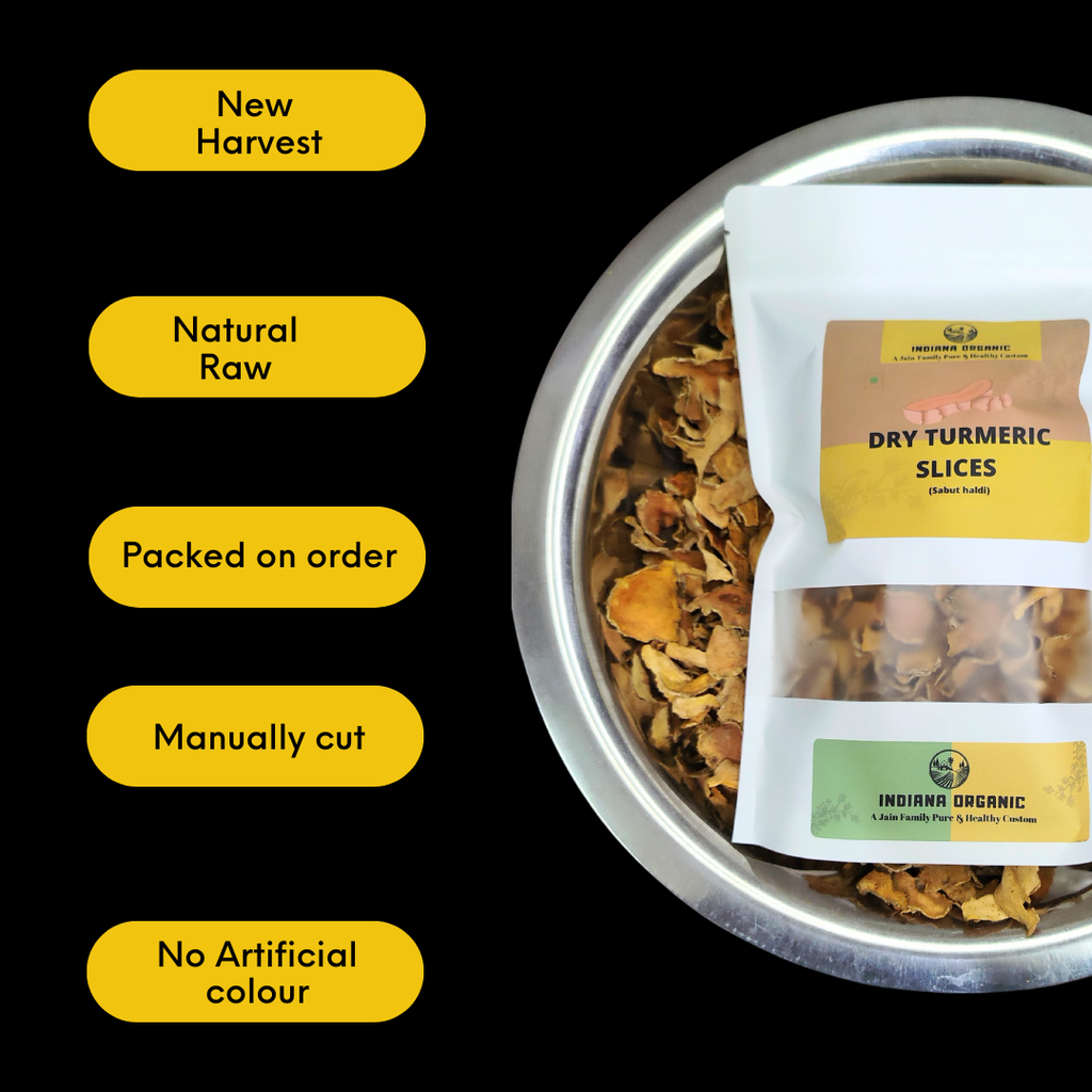 Wild turmeric whole dried slices