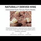 Asafoetida Gluten free pure whole hing | Raw resin crystal Hing | Perungaayam  | Kāyaṃ - INDIANA ORGANIC