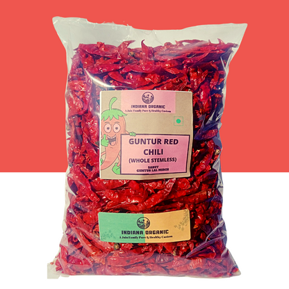 Guntur  Red Chilli whole sabut