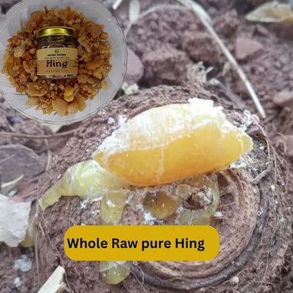 Asafoetida Gluten free pure whole hing | Raw resin crystal Hing | Perungaayam  | Kāyaṃ