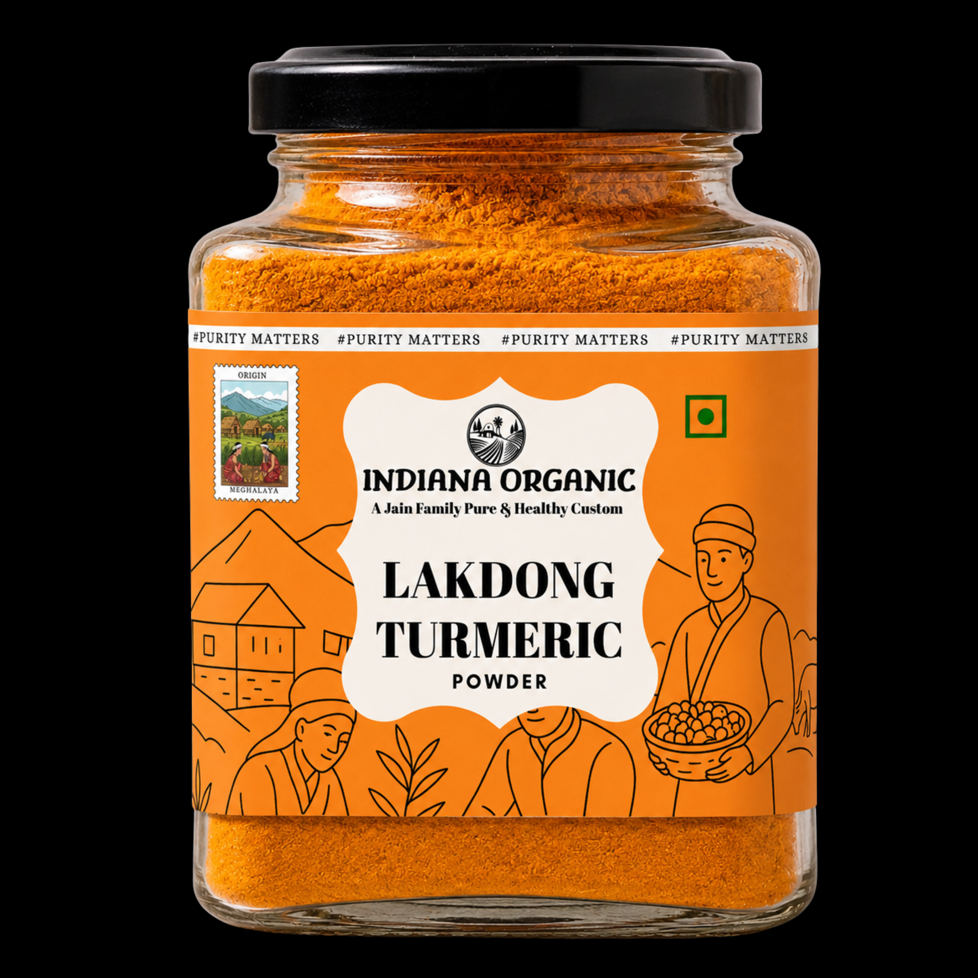 Lakadong Turmeric Powder | GI-Tagged Meghalaya Lakadong Haldi