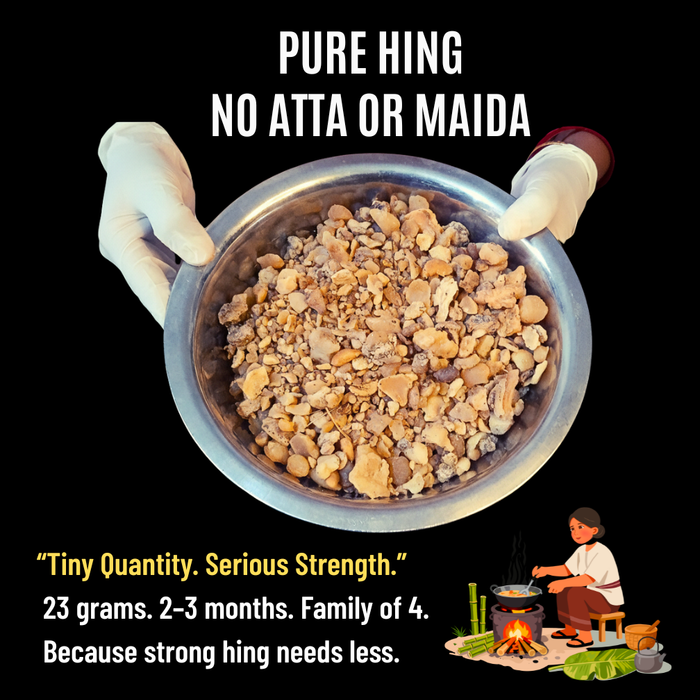 Hing Rasin Gluten Free Hing (Asafoetida) – Pure, Raw & Unprocessed Hing Resin ...
