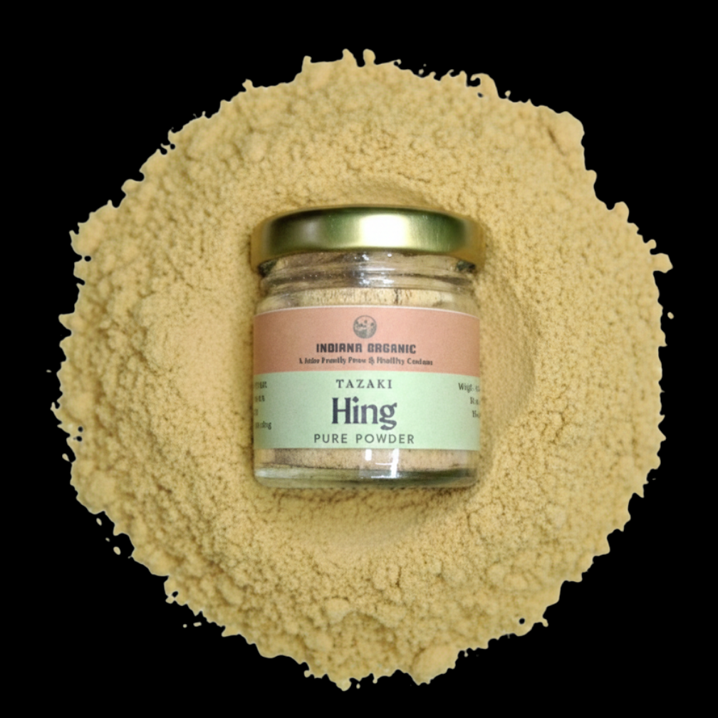 Pure Asafoetida Powder | Gluten free pure powder hing | No wheat or maida mix