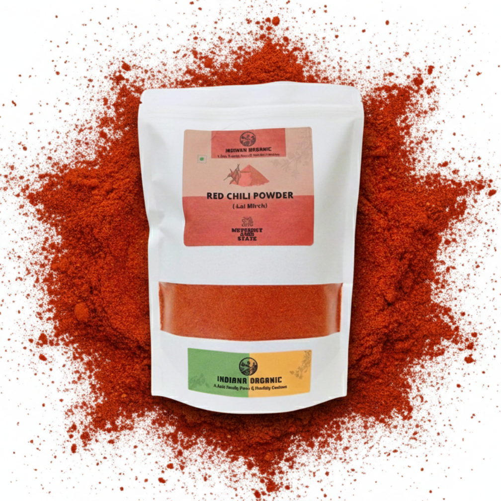 Freshly Ground Red Chili Powder (Lal Mirch) | Pure, Medium heat level