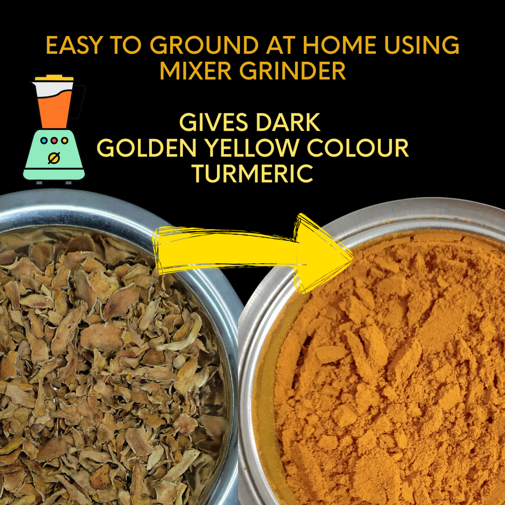 Wild turmeric whole dried slices